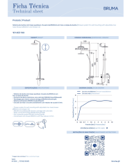 Colonne de douche system 300 Lusa - Bruma
