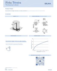 Mitigeur bain / douche sur plan Lusa - Bruma