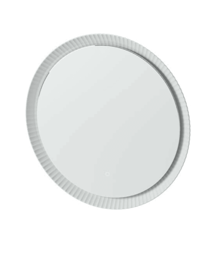 Miroir rond Lord avec cadre en céramique – The.artceram