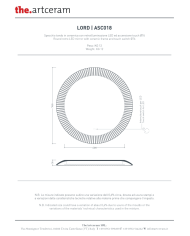 Miroir rond Lord avec cadre en céramique – The.artceram