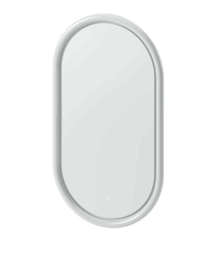 Miroir Milano avec cadre en céramique 55x100cm – The.Artceram