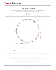 Miroir rond Ø85 Look Ring cadre métallique – The.Artceram
