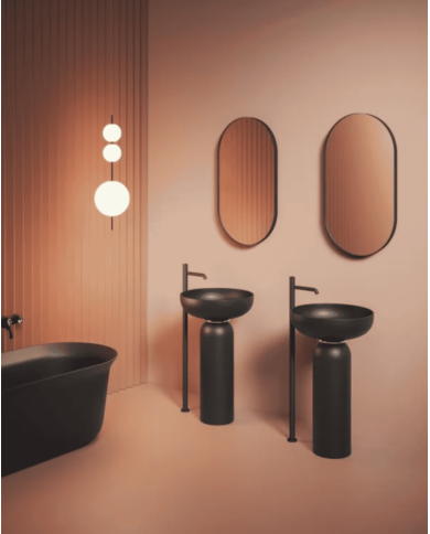 copy of Lavabo avec colonne Civitas - The.artceram