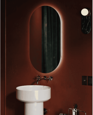 Miroir Arco 50x90 avec rétroéclairage LED – The.Artceram