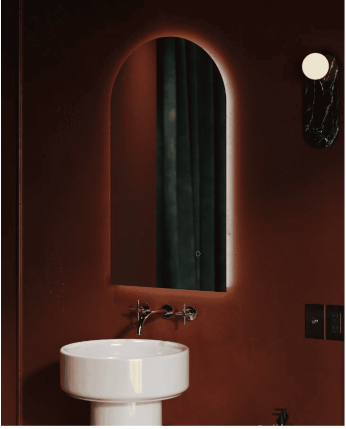 Miroir Semiarco 50x90 avec rétroéclairage LED – The.Artceram
