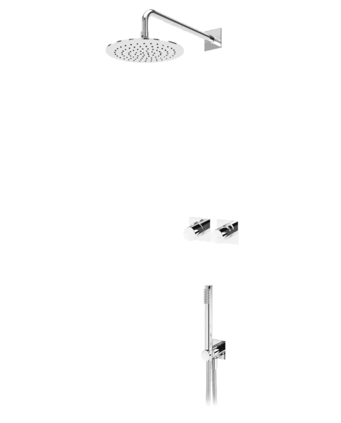 Kit de douche horizontal 250 Lusa - Bruma