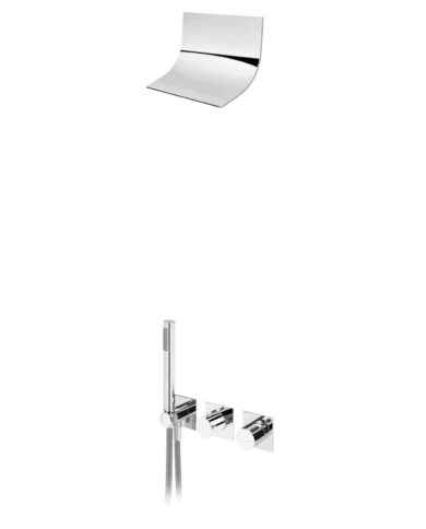 Kit de douche encastré cascade Lusa - Bruma