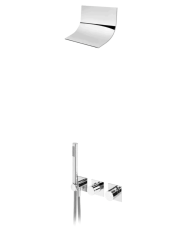 Kit de douche encastré cascade Lusa - Bruma