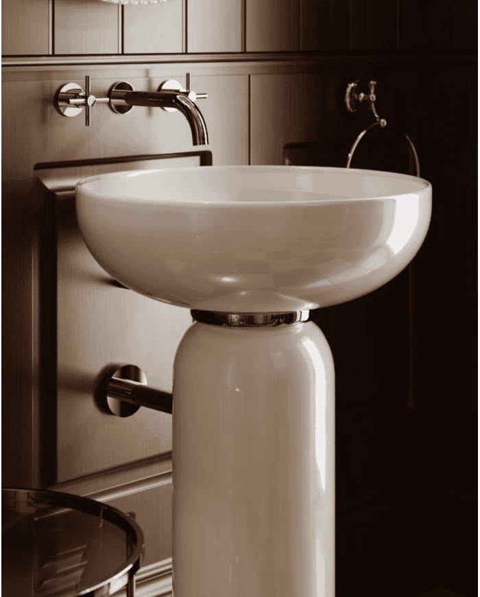 Lavabo sur pied Jolie Ø50 cm – The.Artceram