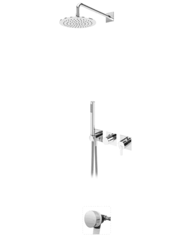 Kit bain / douche encastré Lusa - Bruma