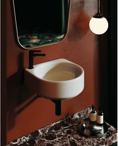 Lave-mains 48x44 suspendu Won – The.Artceram