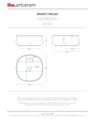 Vasque à poser Whisky 45x45 – The.Artceram