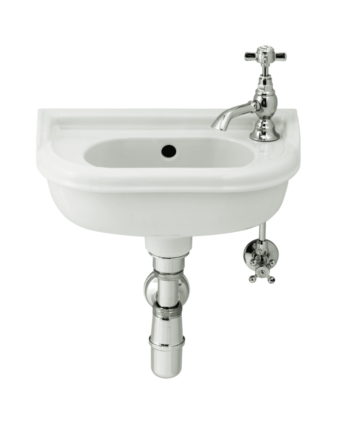 Kit complet lave-mains chrome Victorian - Aqua prestige