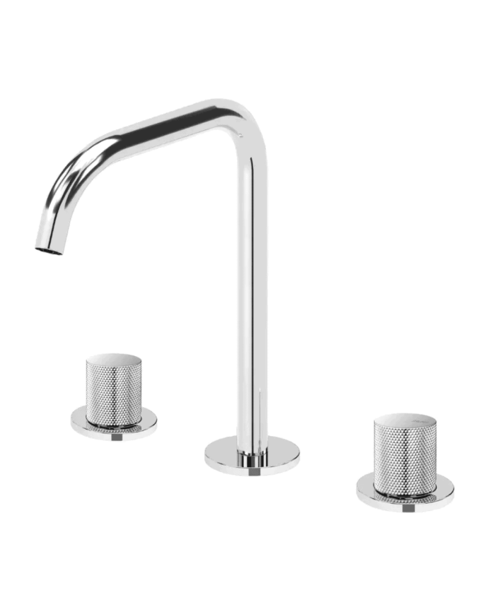 Mitigeur lavabo sur plan 3 trous Leaf - Bruma