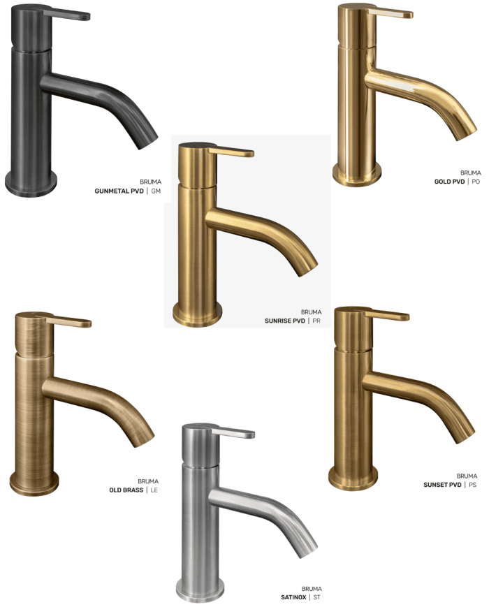 Mitigeur lavabo mural Leaf - Bruma
