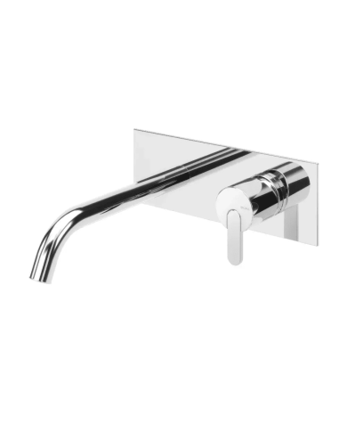 Mitigeur lavabo rosace unique Leaf - Bruma