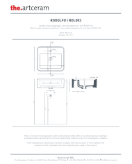 Lavabo Rodolfo 50x45 à poser – The.Artceram