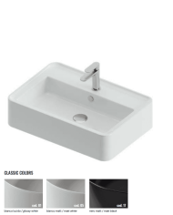 Lavabo Rodolfo 65x45 à poser – The.Artceram