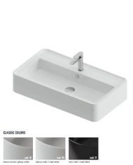 Lavabo Rodolfo 80x45 à poser – The.Artceram