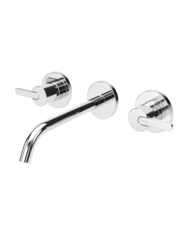 Mitigeur lavabo 3 trous Leaf - Bruma