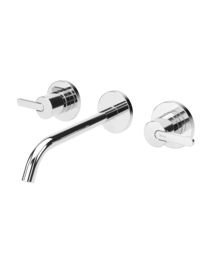 Mitigeur lavabo 3 trous Leaf - Bruma