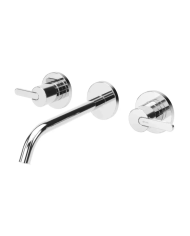 Mitigeur lavabo 3 trous Leaf - Bruma