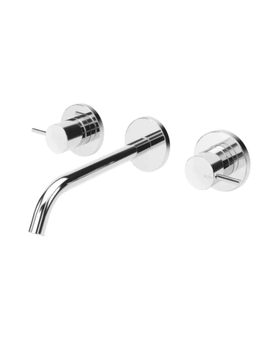 Mitigeur lavabo 3 trous Leaf - Bruma