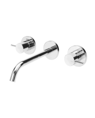 Mitigeur lavabo 3 trous Leaf - Bruma