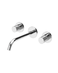 Mitigeur lavabo 3 trous Leaf - Bruma