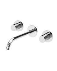 Mitigeur lavabo 3 trous Leaf - Bruma