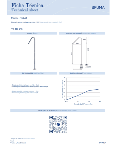 Bec pour lavabo Leaf - Bruma