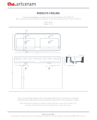Lavabo Rodolfo 120x45 à poser – The.Artceram