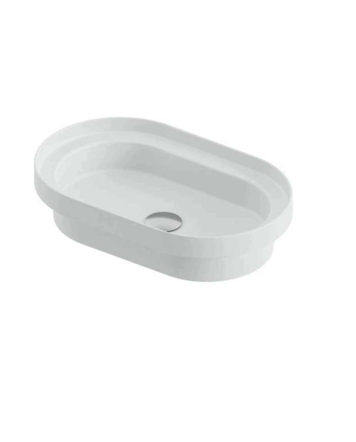 Vasque Fuori Scala 58x35 semi encastré – The.Artceram