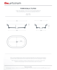Vasque Fuori Scala 58x35 semi encastré – The.Artceram