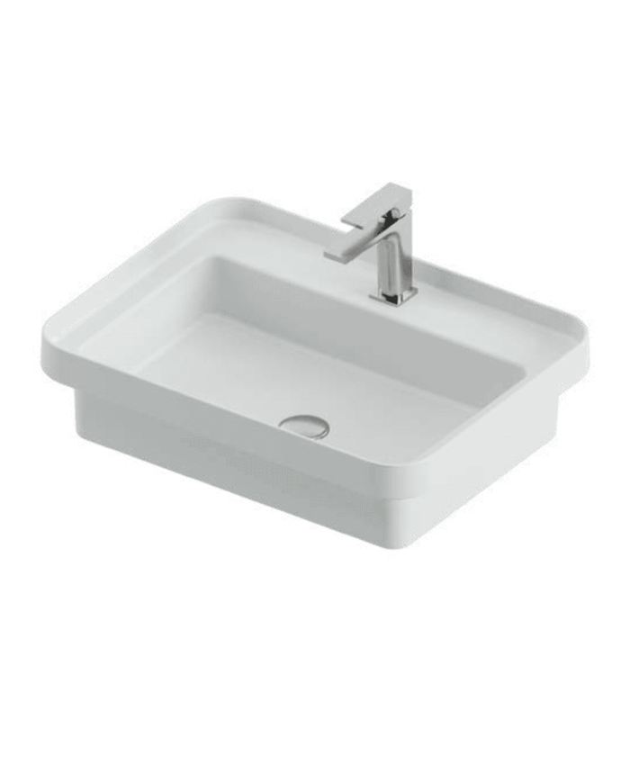 Vasque Fuori Scala 60x45 semi encastré – The.Artceram