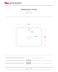 Vasque Fuori Scala 60x45 semi encastré – The.Artceram