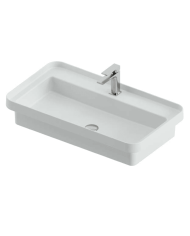 Vasque Fuori Scala 80x45 semi encastré – The.Artceram