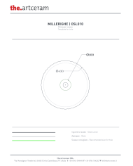 Vasque à poser Millerighe Ø44 – The.Artceram