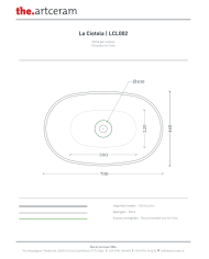 Vasque à poser La Ciotola 70x44 – The.Artceram