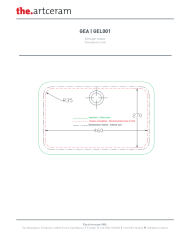 Lavabo sous plan Gea 53x34.5 – The.Artceram