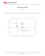Lavabo sous plan Nettuno 56x38 – The.Artceram
