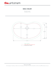 Lavabo sous plan Idea 60x37 – The.Artceram