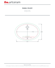 Lavabo sous plan Diana 57x40 – The.Artceram