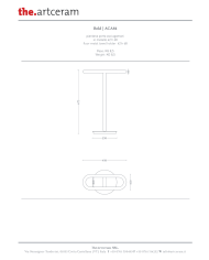 Porte-serviettes sur pied - The.artceram