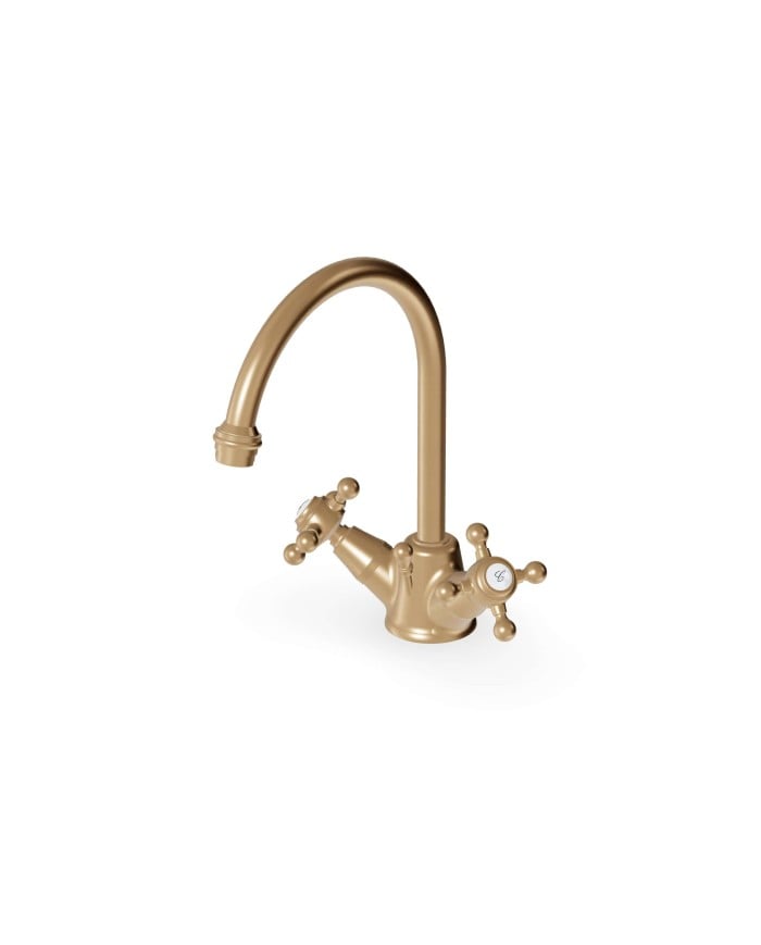 Mélangeur lavabo monotrou croix - Agora - Zucchetti
