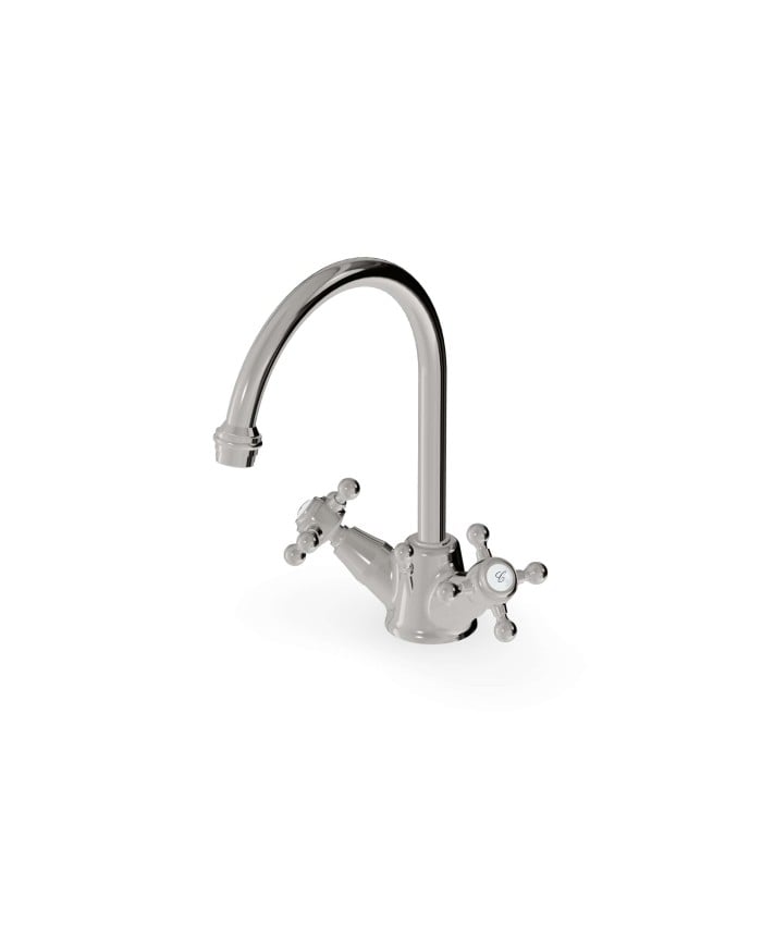 Mélangeur lavabo monotrou croix - Agora - Zucchetti