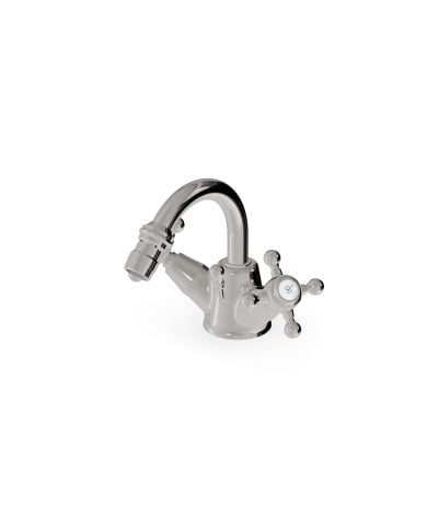 Mélangeur bidet en croix bec fixe - Agora - Zucchetti