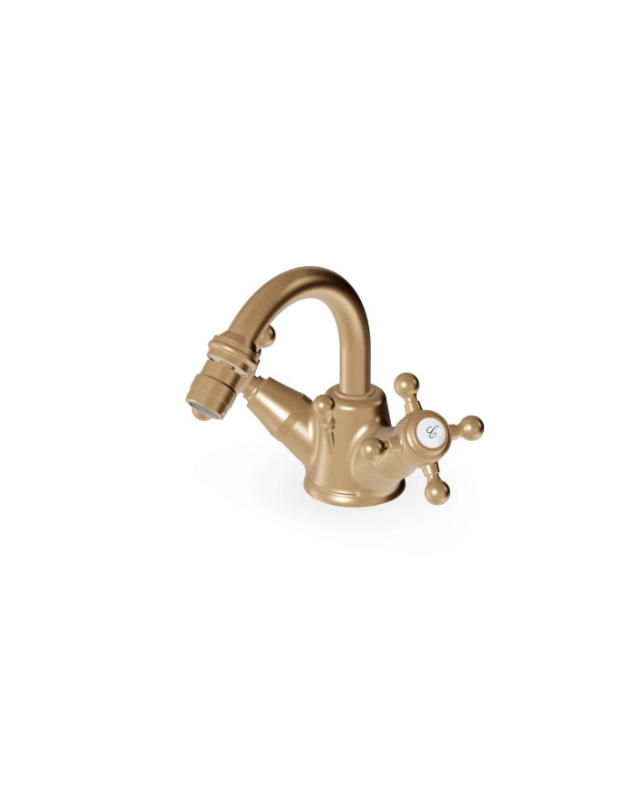 Mélangeur bidet en croix bec fixe - Agora - Zucchetti