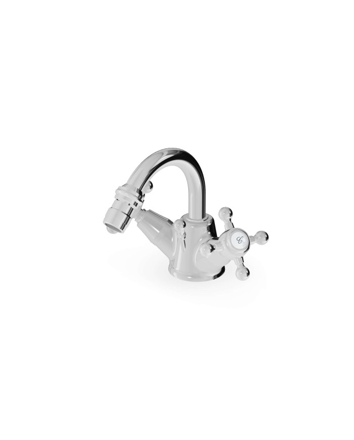 Mélangeur bidet en croix bec fixe - Agora - Zucchetti