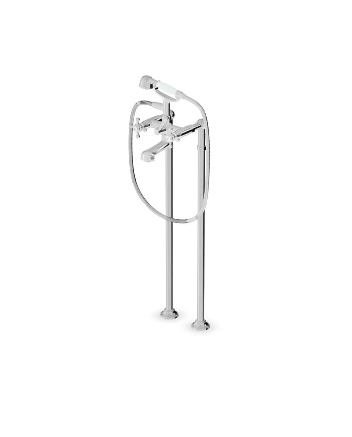 bain douche autoportant Zucchetti | Agora croix 6 finitions